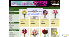 Desktop Screenshot of eatonfloral.com